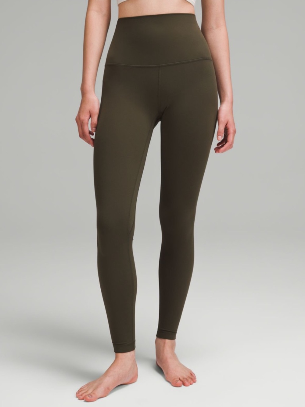 lululemon athletica Super High-Rise Dark Olive Leggings 28” NWT size 18